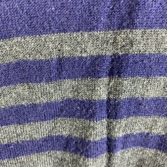 Motherhood Maternity XL Sweater Hooded Striped Gra - Picture 6 of 6